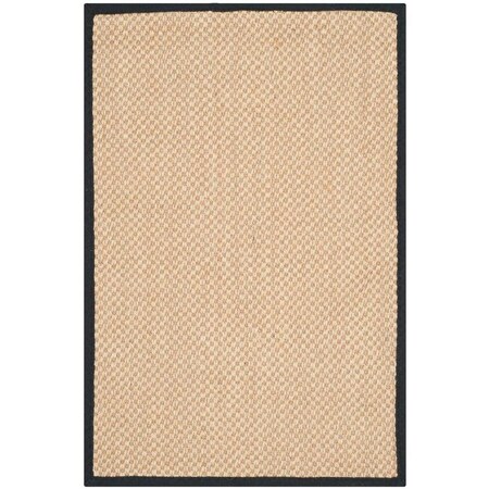 Safavieh Natural Fiber Accent Area Rug, Maize and Black - 2 x 3 ft. NF141A-2